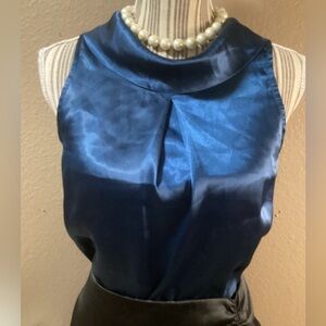 MY MICHELLE Blue Sleeveless Top